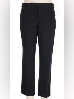 Alfani Classic Black Straight-Leg Cropped Dress Pants-Size 14